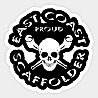 East Coast Scaffolder Sticker